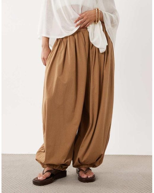 Miss Selfridge White Balloon Pants