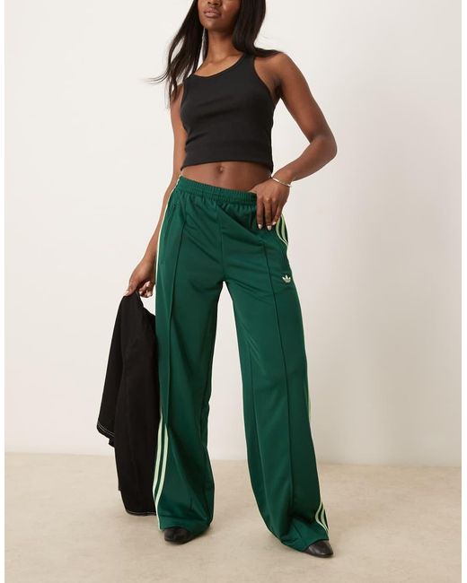 Adidas Originals Green Firebird Loose Track Pants
