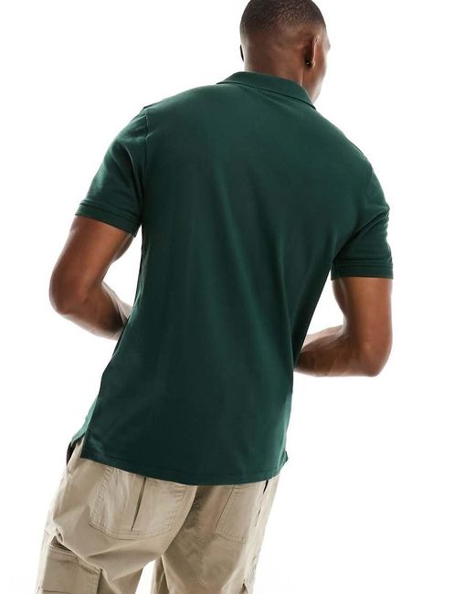 Lyle & Scott Green Lyle & Scott Plain Polo Shirt for men