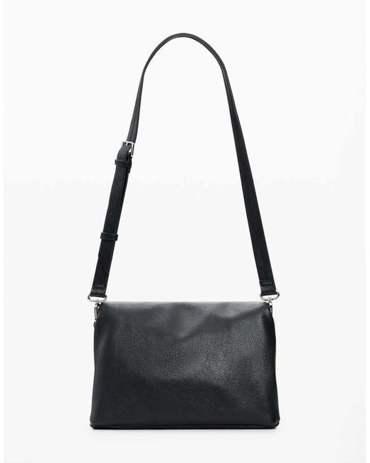 Desigual Black Medium Logo Charm Bag