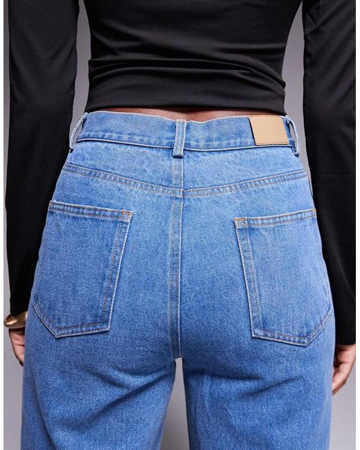 JLUXLABEL Blue Roesia Slim Fit Jeans