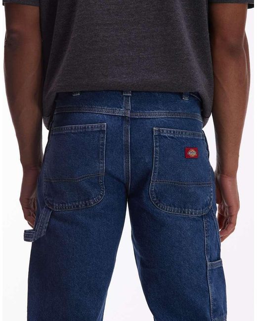 Dickies Blue 993 Regular Tapered Carpenter Jeans for men