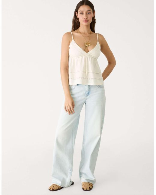 Stradivarius White – top