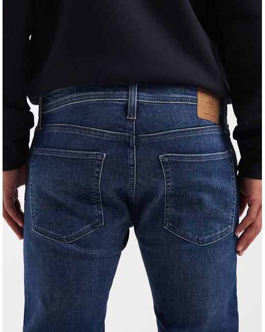Jack & Jones Blue Glenn Slim Jeans for men