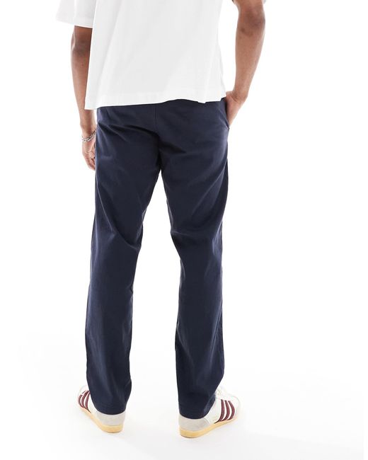 Jack & Jones – kane – 2er-pack lockere chinohosen in Blue für Herren