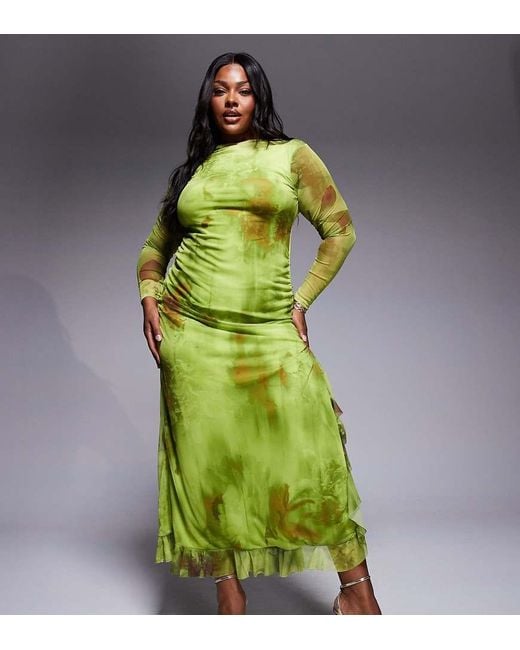 ASOS Asos Design Curve in het Green