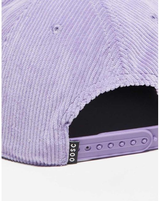 OOSC Purple Corduroy Hat