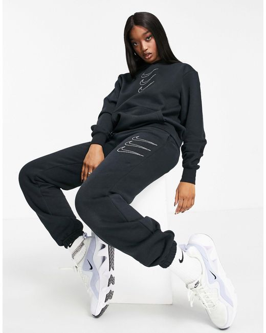 Nike rhinestone hoodie sale