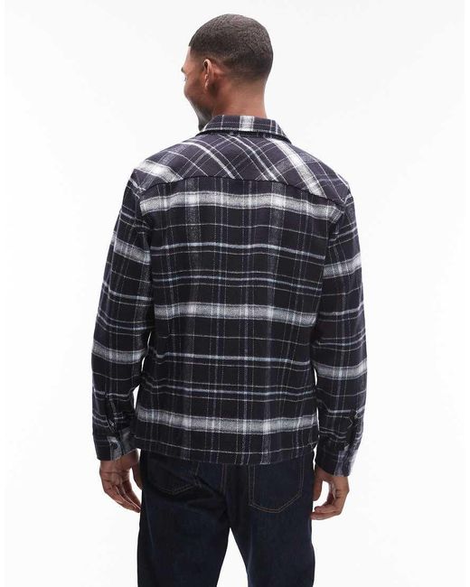 Lacoste Blue Check Shirt for men
