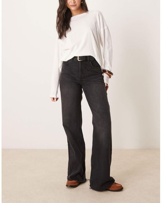 Free People White Nina Long Sleeve T-Shirt