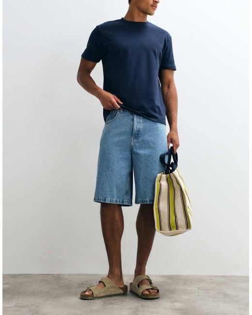 Hollister Blue 5 Pack Everyday T-shirts for men