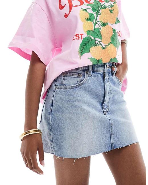 Minigonna di Pull&Bear in Blue