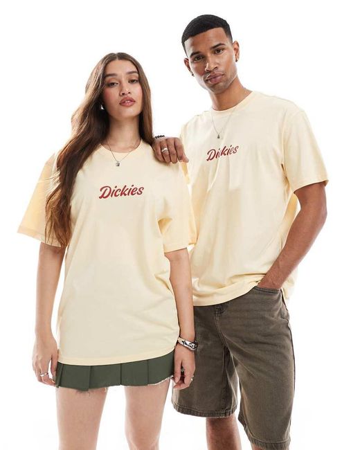 Dickies Natural Curves Script Central Logo T-shirt