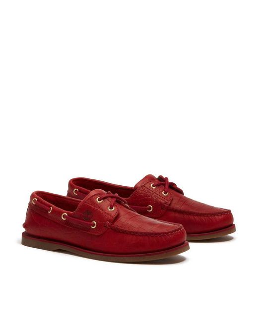 Timberland Red Classics 2 Eye Boat Shoe for men