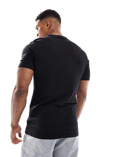 Only & Sons Black 2 Pack Crew Neck T-shirts for men