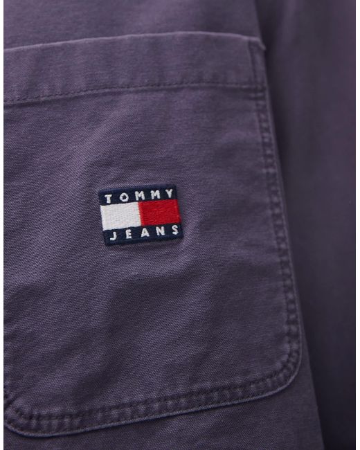Tommy Hilfiger Blue Cord Overshirt for men