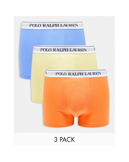 Pack Polo Ralph Lauren de hombre de color Orange