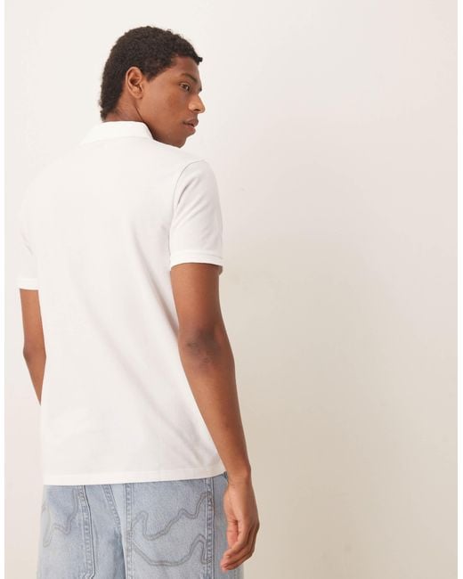 ASOS White Essentials 2 Pack Regular Fit Polos for men