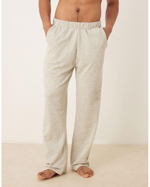 ASOS Natural Texture Lounge Pants for men
