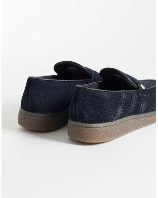 Adidas Originals Blue Handball Spezial Gum Sole Loafers