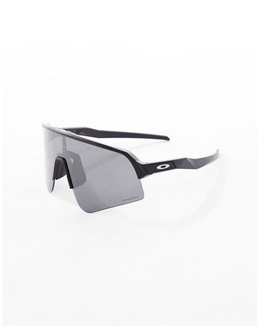 Oakley Black Sutro Lite Large Visor Sunglasses