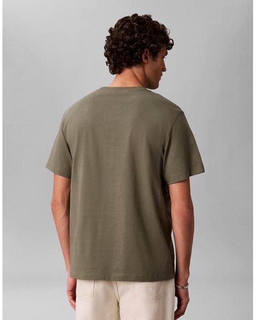 Calvin Klein Gray Monologo T-Shirt