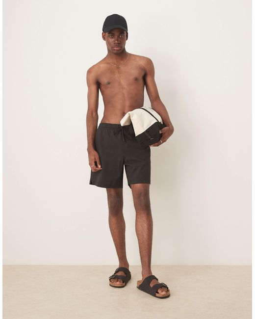 Abercrombie & Fitch – bademode – shorts in Natural für Herren
