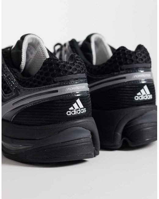 Adidas Originals Black Adistar Control 5 Trainers for men