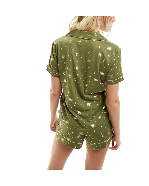 Chelsea Peers Green – kurzer pyjama