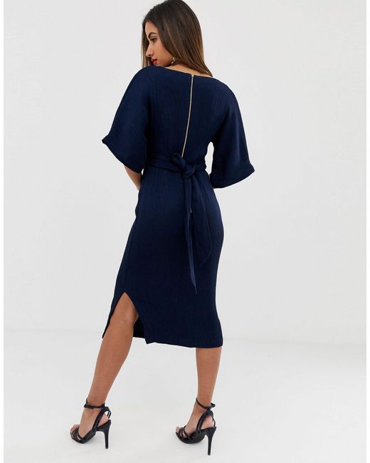 Closet Synthetic Ribbed Pencil Dress 