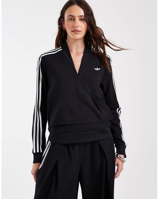 Adidas Originals Black X Jennie Superstar Wrap Top