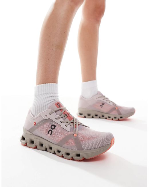 On Shoes Pink – cloud x 4 ad – sportsneaker