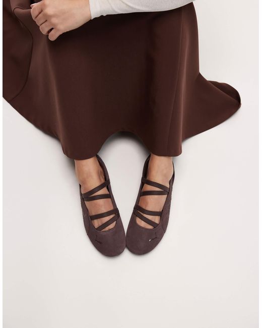 PUMA Brown – speedcat python – flache ballerinas
