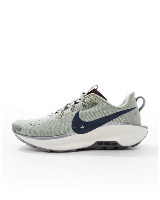 Nike White Reactx Pegasus Trail 5 Trainers for men