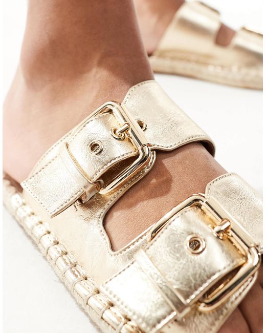 ASOS Pink – jada – espadrilles-mules