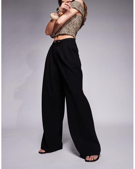 Pantaloni A Fondo Ampio di ASOS in Blue