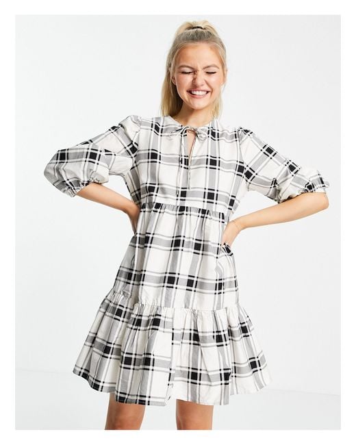 new look plaid dress