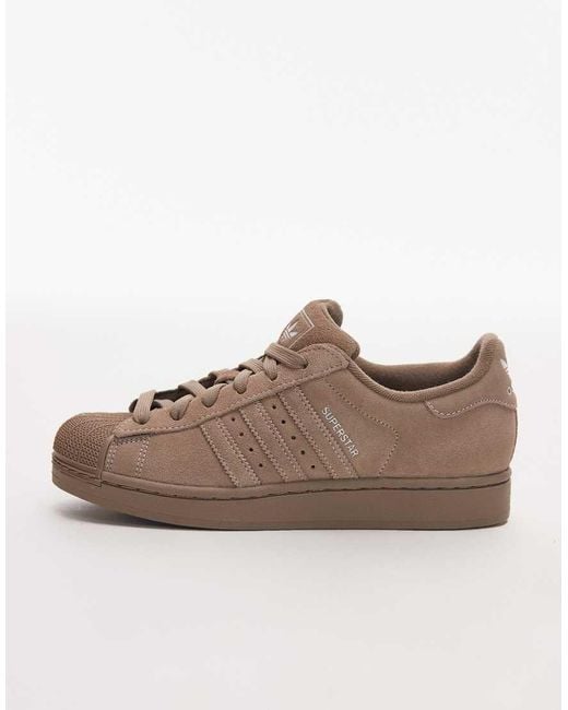 Adidas Originals Gray Superstar Ii Trainers for men