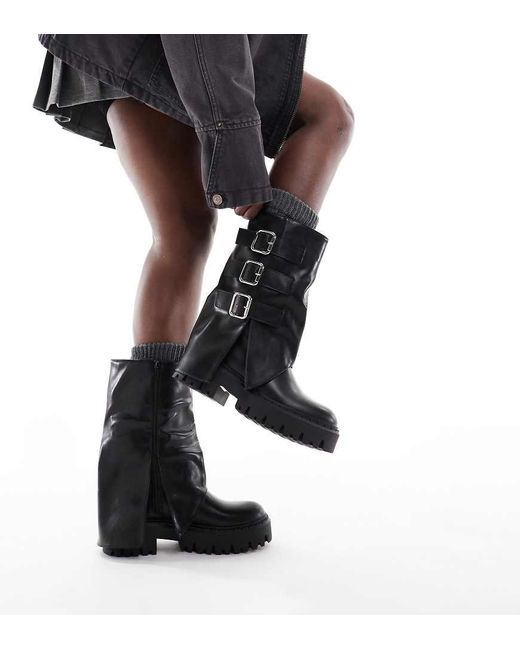 Stella di SEQWL Wide Fit in Black
