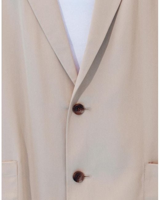 ASOS Blue Slouchy Oversized Lightweight Suit Jacket for men