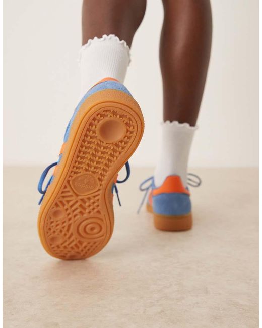 Adidas Originals Blue Handball Spezial Sneakers for men
