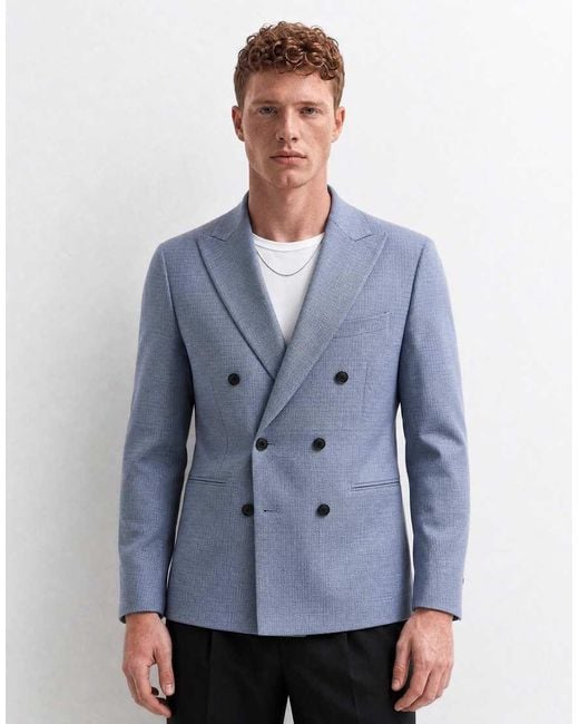 ASOS Gray Regular Suit Jacket for men