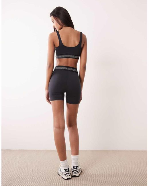 New Balance Blue Ac Fitted Short 5"