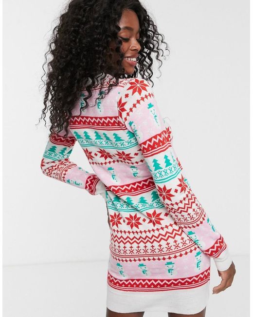 christmas jumper dress next