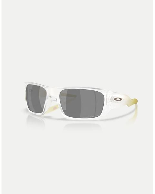 Oakley Multicolor Masseter Limitless Collection Rectangle Polarised Sunglasses With Mirrored Lens for men