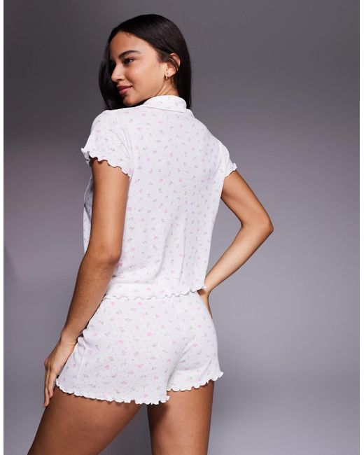 Ensemble Boux Avenue en coloris White