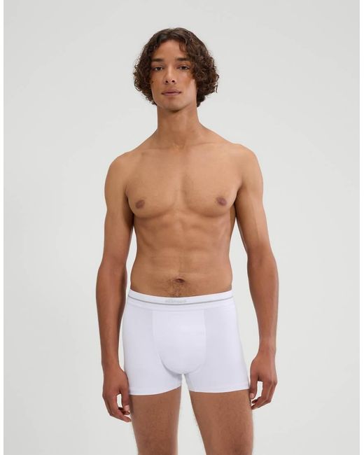 Ellesse White Ambria Trunk Boxers 3 Pack for men
