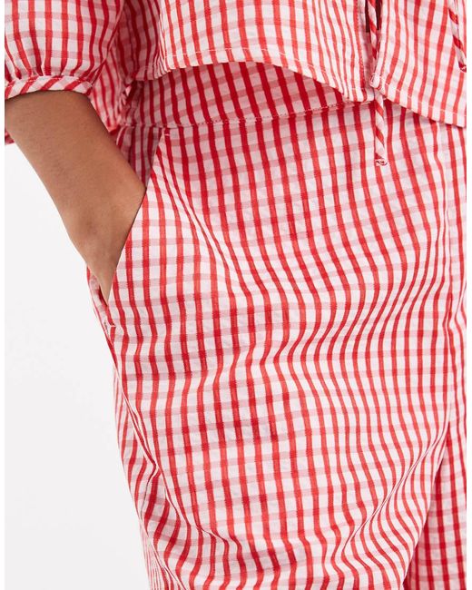 Vero Moda Pink High Waist Shorts Co-ord