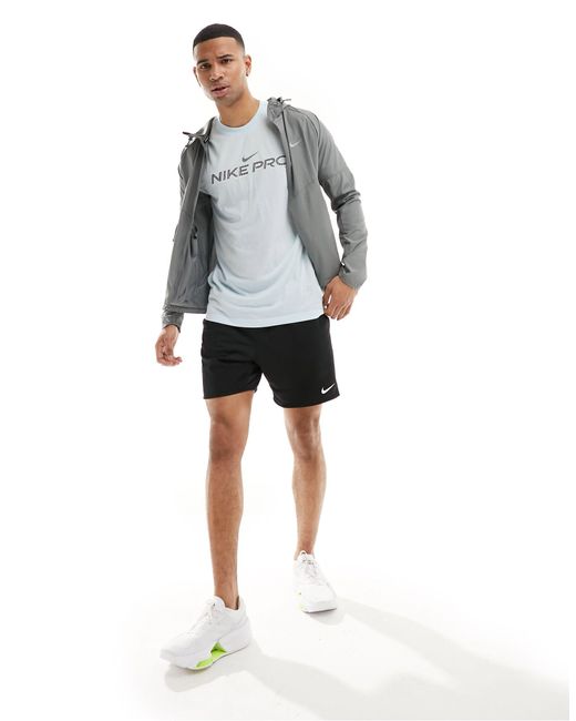 Nike White Nike Pro Training Baselayer T-shirt for men
