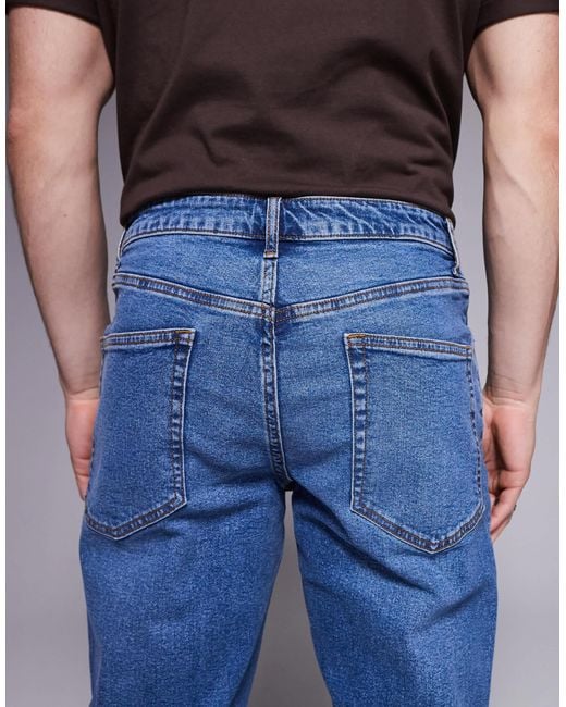 ASOS Blue Slim Fit Jeans for men